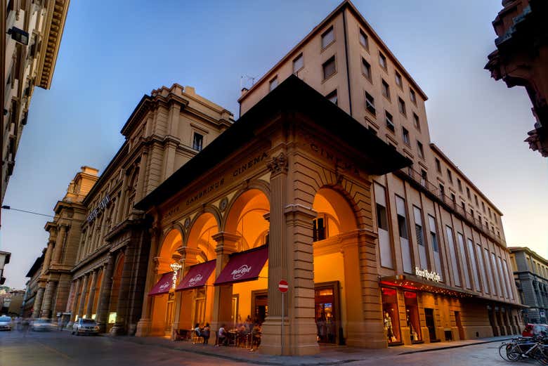 Exterior del Hard Rock Cafe Florencia