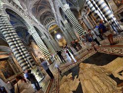 Siena, interior de la catedral